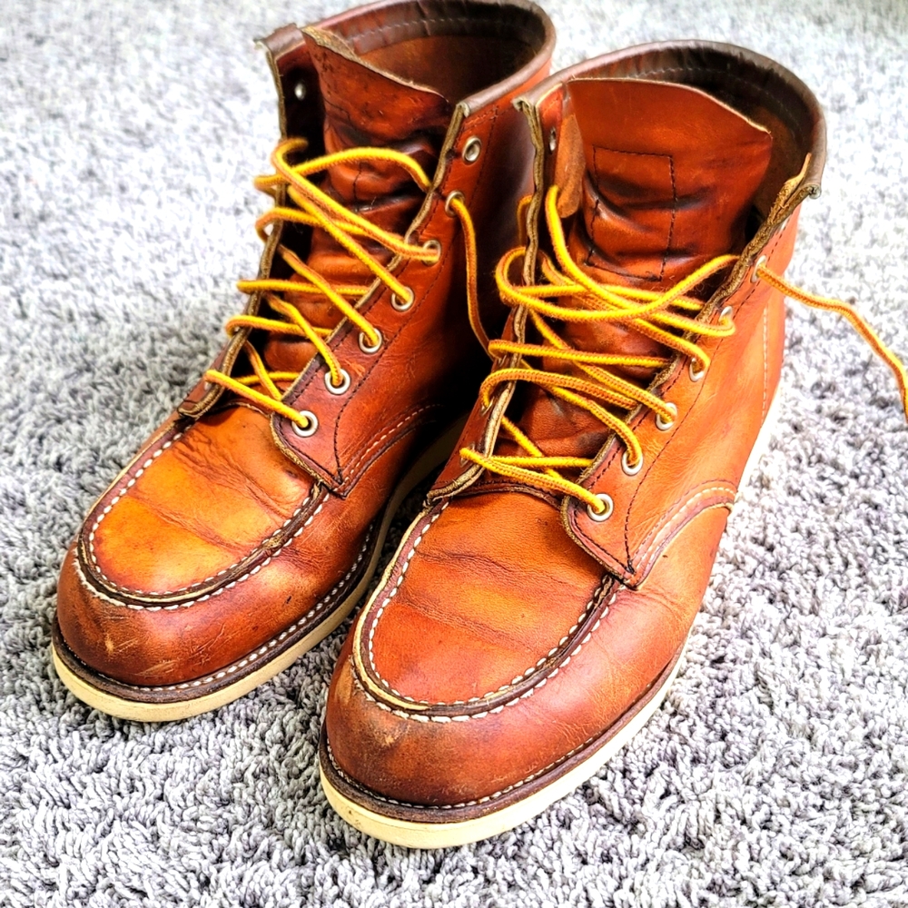 Red Wing Heritage 875 Classic Moc Toe Boots Size 10.5 D